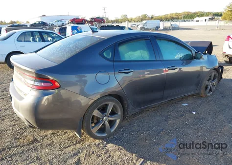 2015 Dodge Dart Gt из США, поврежденный, VIN 1C3CDFEB1FD244003